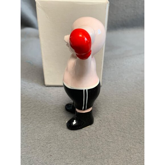 Danbury Mint Piggies Collection Porcelain Pig HamFisted Figurine 1980s - Picture 5 of 7